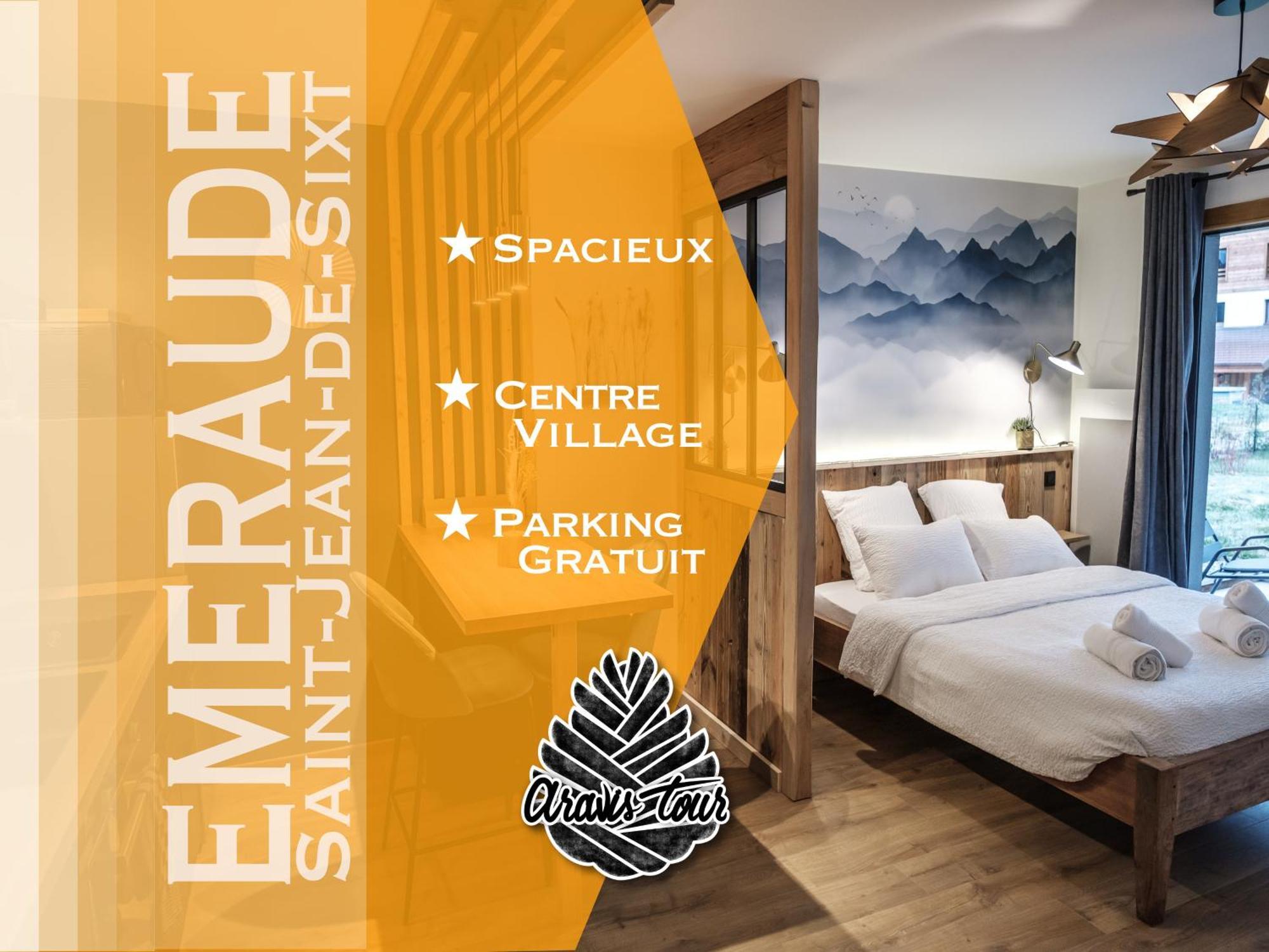 Residence Emeraude - Centre Village - Aravistour 圣简德斯科特 外观 照片